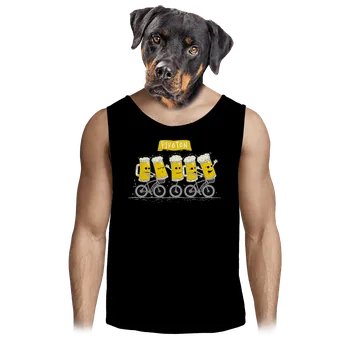 Pánské tílko Bastard Pivoton pánské tílko Black