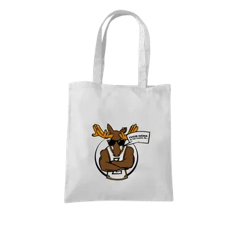 Nákupní taška Bastard Stírací drsňák taška White