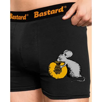 Trenýrky Bastard Broskvička boxerky Black