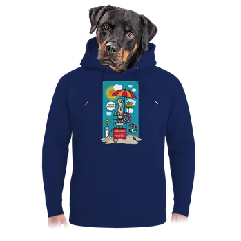 Pánská mikina Bastard Plavčík unisex mikina premium Navy