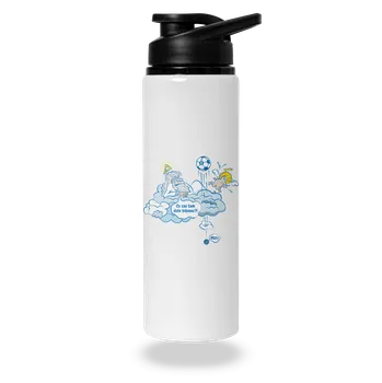 Láhev Bastard Out lahev na vodu White