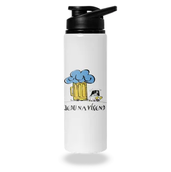 Láhev Bastard Jedu na víkend lahev na vodu White