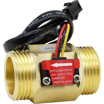 Síťový kabel Mosazný průtokoměr YF-B10 1” 2-50L/min