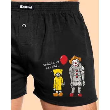 Trenýrky Bastard Taťulda pánské trenky Black