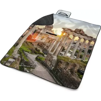 deka Sablio Plážová deka Řím Forum Romanum: 200x140 cm