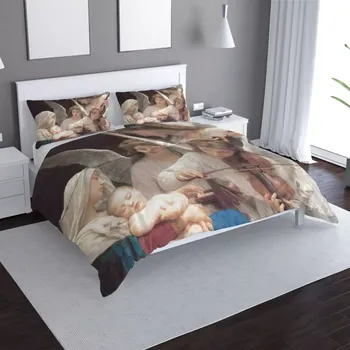 Povlečení Sablio Povlečení Panna s anděly - William-Adolphe Bouguereau - 140x220 / 90x70