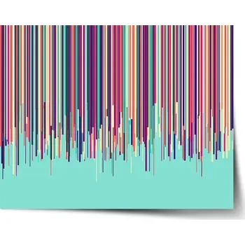 Plakát Sablio Plakát Stékající barva - 60x40 cm