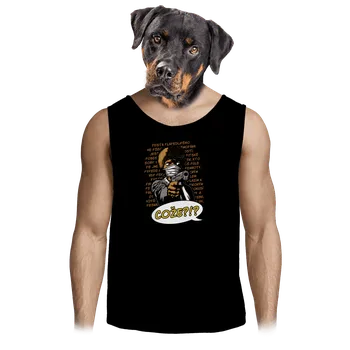 Pánské tílko Bastard Jules pánské tílko Black