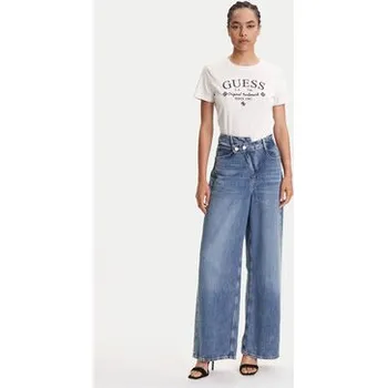 Pánské tričko Guess T-Shirt V5YI03 I3Z14 Bílá Regular Fit XL