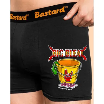Trenýrky Bastard Big bleat boxerky Black