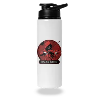 Láhev Bastard Hra na oliheň lahev na vodu White