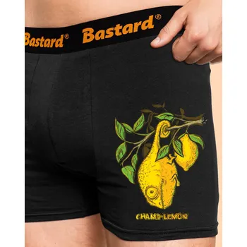 Trenýrky Bastard Citrón boxerky Black