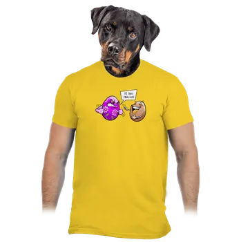 Pánské oblečení Bastard Zmaluju tě pánské tričko Gold