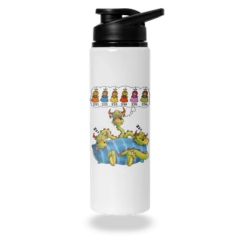 Láhev Bastard Dračí nespavost lahev na vodu White