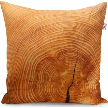 Polštář Sablio Polštář Dřevo 2 - 50x50 cm