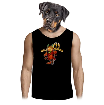 Pánské tílko Bastard Helloween pánské tílko Black