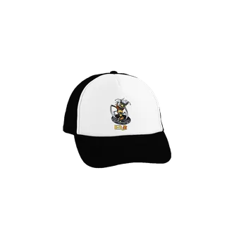 Kšiltovka Bastard BeeJ kšiltovka truckerka Black cap