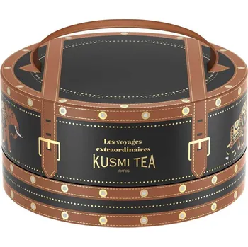 Sada čajů PREMIUM ROUNDED, 48 mušelínových sáčků, Kusmi Tea