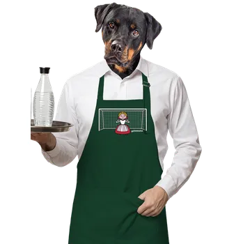 Kuchyňská zástěra Bastard Gólmanka zástěra Bottle Green