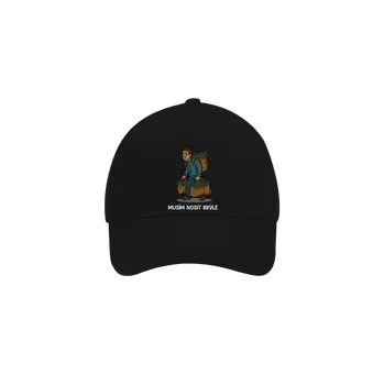 Kšiltovka Bastard Nosím brýle kšiltovka baseballka Black