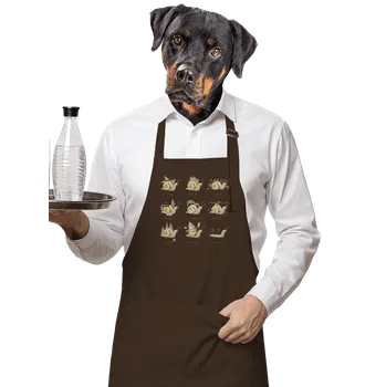 Kuchyňská zástěra Bastard Sladký domov zástěra Chocolate Sol