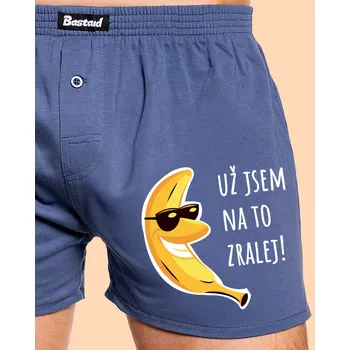 Trenýrky Bastard Jsem zralej pánské trenky Blue