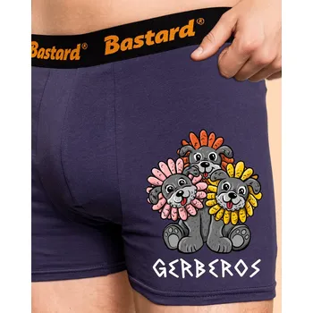 Trenýrky Bastard Gerberos boxerky Blue Navy