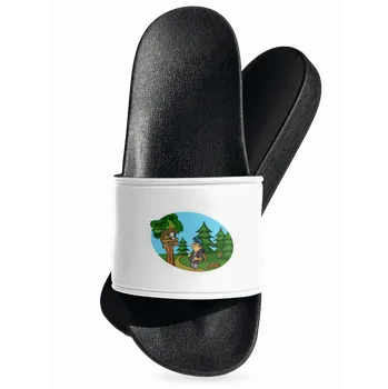 Pánské pantofle Bastard Setkání s medvědem pantofle White