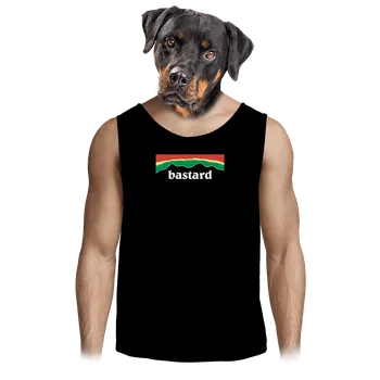 Pánské tílko Bastard Bastard v udržitelnosti pánské tílko Black