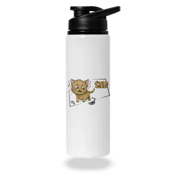 Láhev Bastard Kočičí horoskop: Štír lahev na vodu White