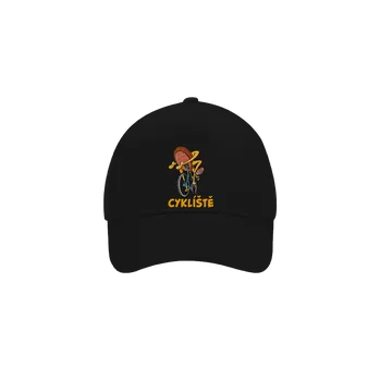 Kšiltovka Bastard Cyklíště kšiltovka baseballka Black