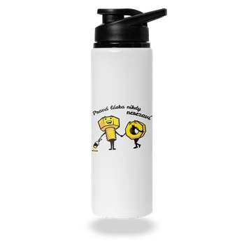 Láhev Bastard Pravá láska lahev na vodu White