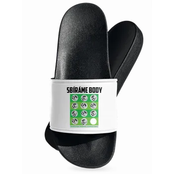 Pánské pantofle Bastard Sbíráme body - fotbal pantofle White