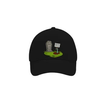 Kšiltovka Bastard Konečně offline kšiltovka baseballka Black