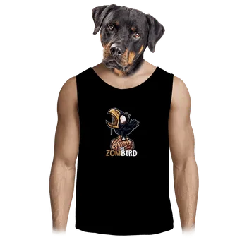 Pánské tílko Bastard Zombird pánské tílko Black