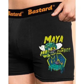 Trenýrky Bastard Zombee Mája boxerky Black