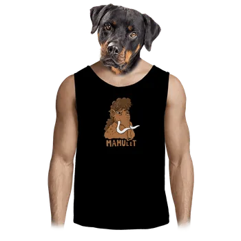 Pánské tílko Bastard Mamulet pánské tílko Black