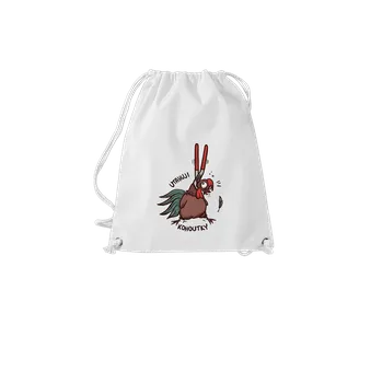 Bastard Utahuji kohoutky vak White