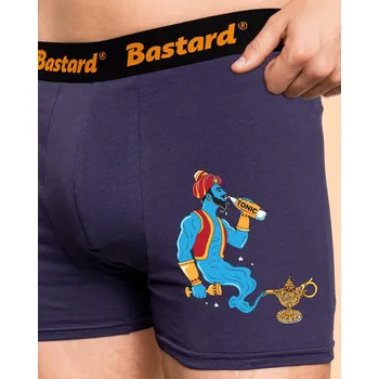 Pánské spodní prádlo Bastard Gin a tonic boxerky Blue Navy