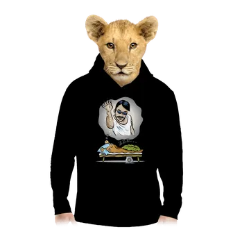 Chlapecká mikina Bastard Noční můra slimáka dětská mikina klokanka Black