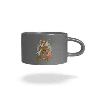 Bastard Kutil Jones hrnek makronka Grey Macaron