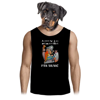 Pánské tílko Bastard Pán silnic pánské tílko Black