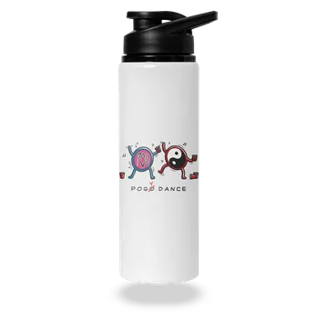 Láhev Bastard Pogy dance lahev na vodu White