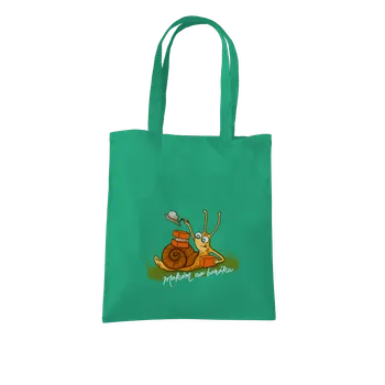 Nákupní taška Bastard Makám na baráku taška Mint