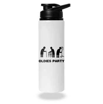 Láhev Bastard Oldies party lahev na vodu White