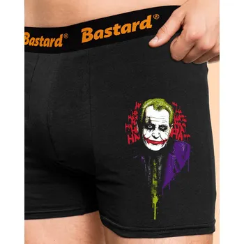 Trenýrky Bastard Zeman Joker boxerky Black