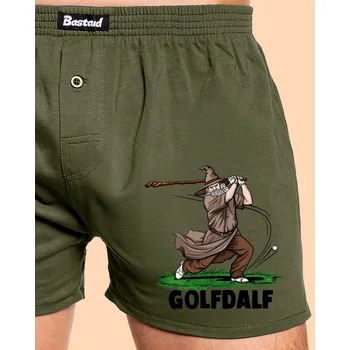 Trenýrky Bastard Golfdalf pánské trenky Khaki