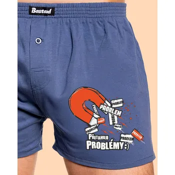 Trenýrky Bastard Magnet na problémy pánské trenky Blue