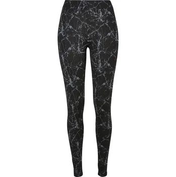 Dámské legíny Legíny z Urban Classics - Dámské legíny AOP - Ženy - černá