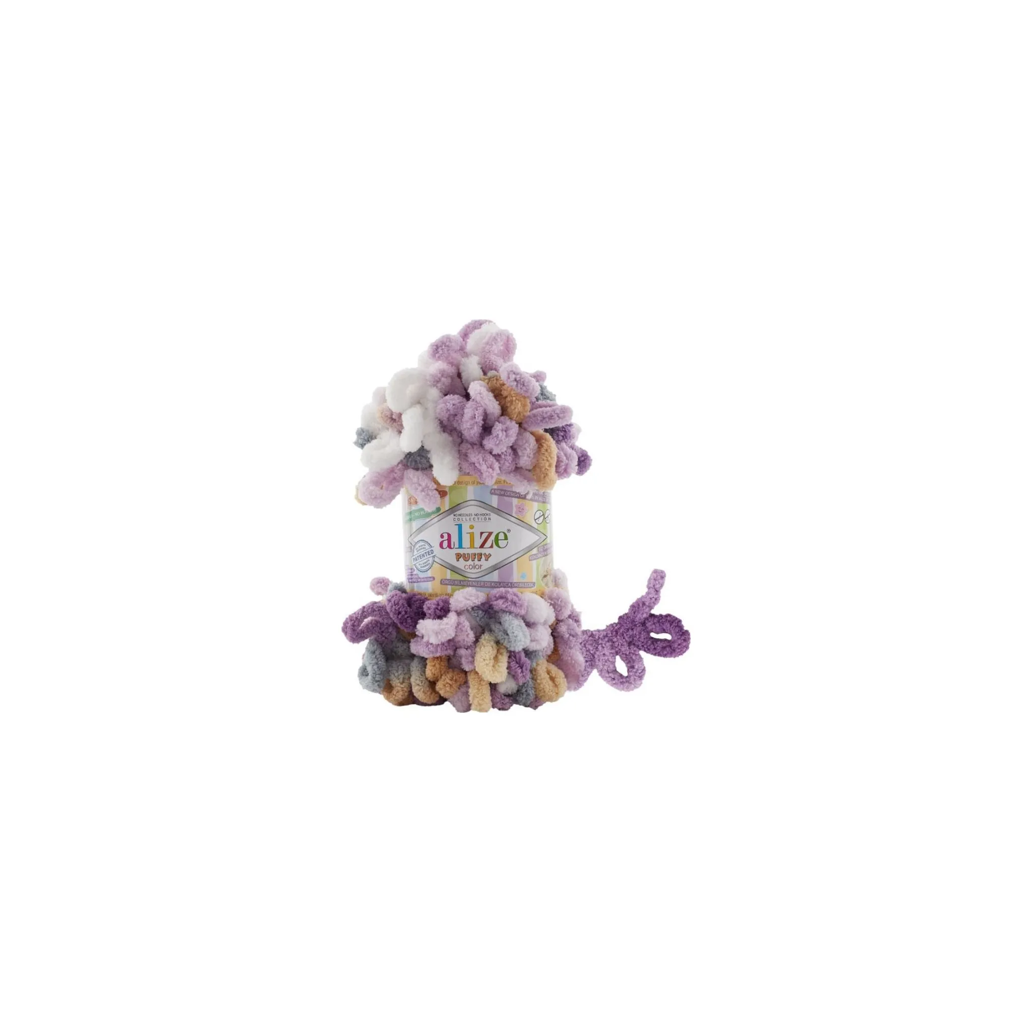 Fotografie 1 - Příze Alize Puffy Color 6522